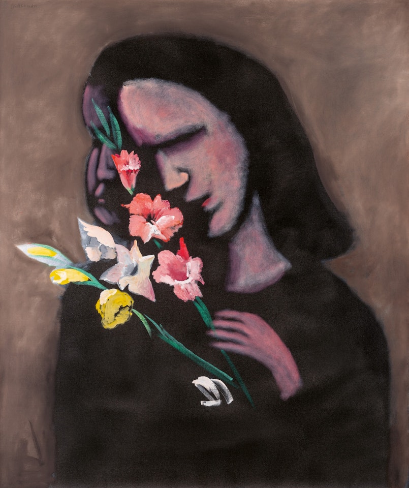GLADIOLI by Charles Blackman
