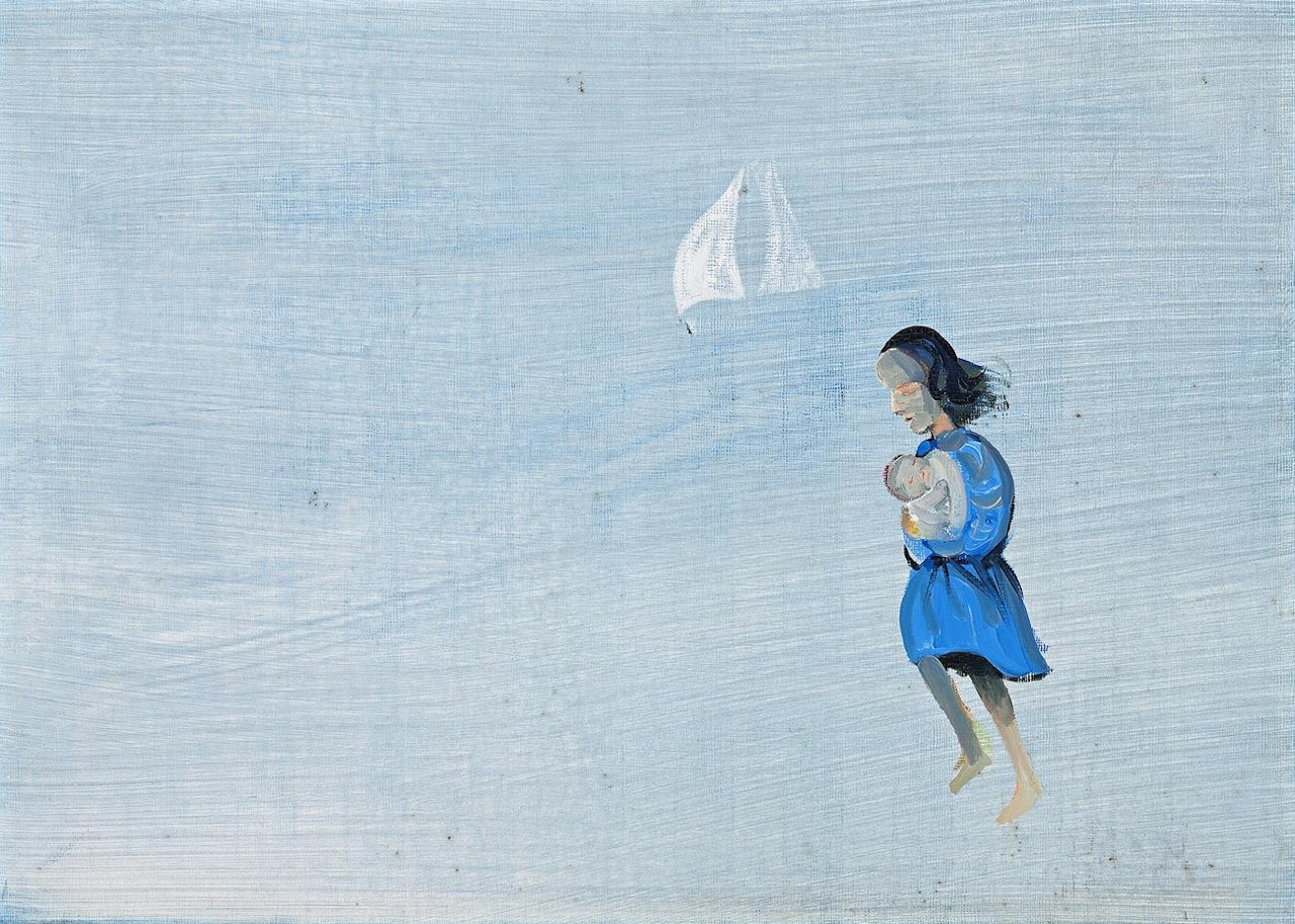 BEACH AIR by Charles Blackman