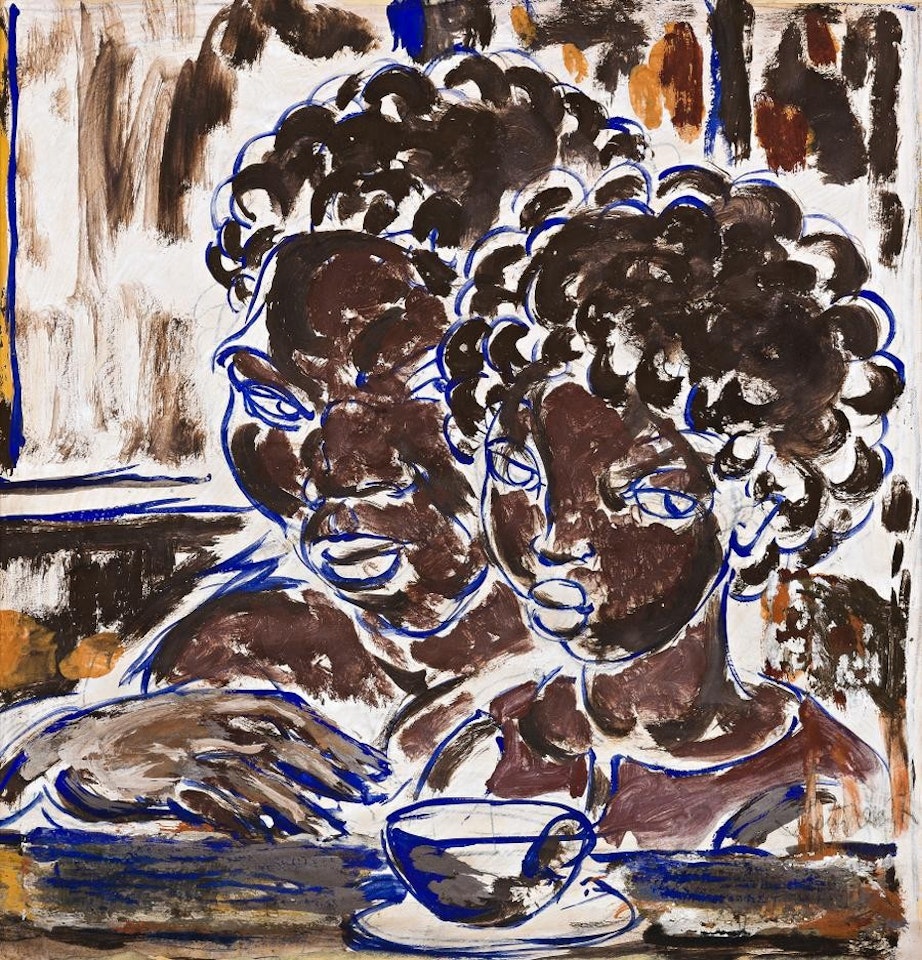 LANDLADY AND DAUGHTER, CAIRNS by Ian Fairweather