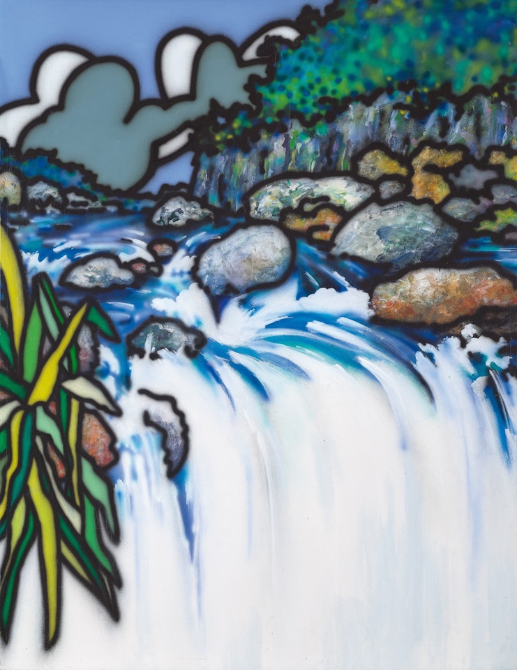 WATERFALL 2 by Howard Arkley