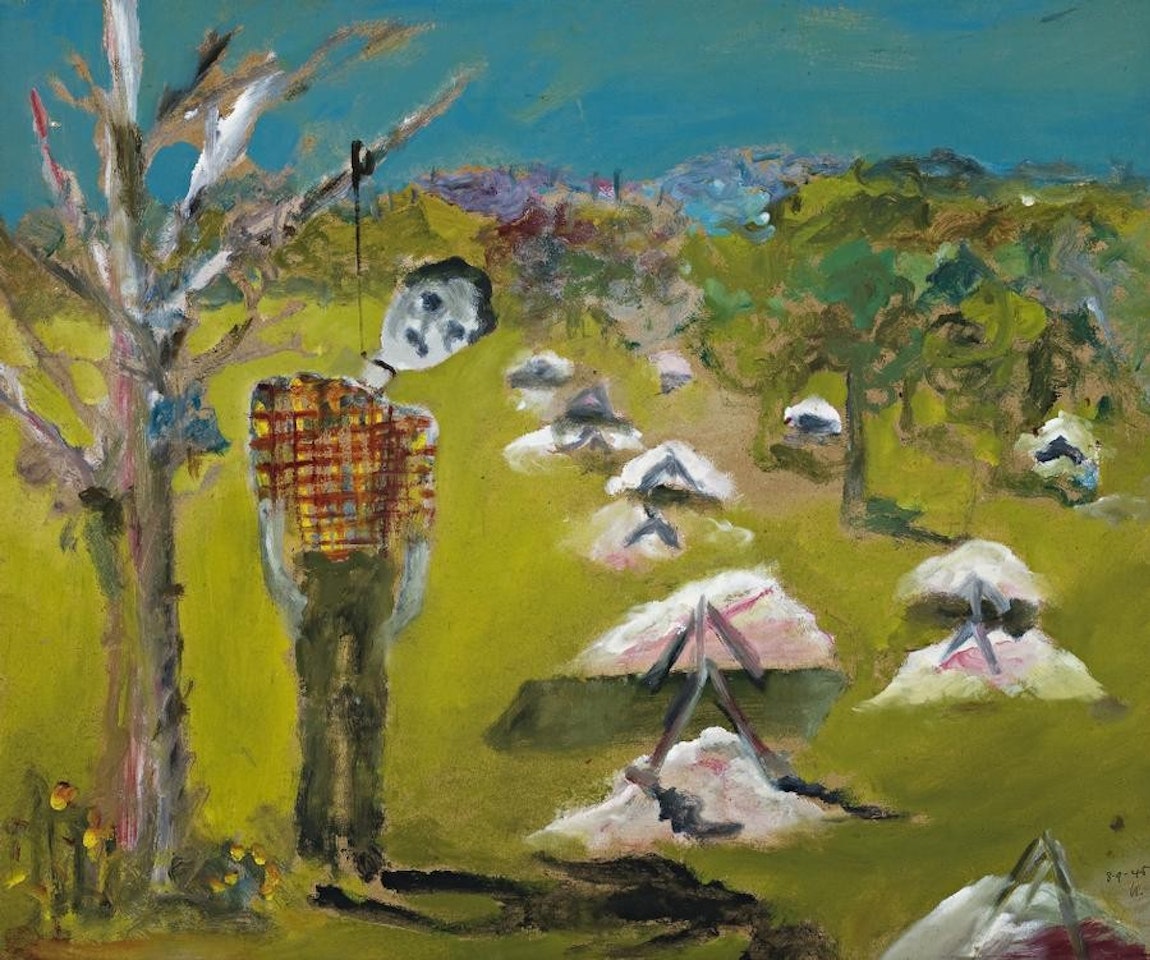 GOLDFIELDS by Sidney Nolan