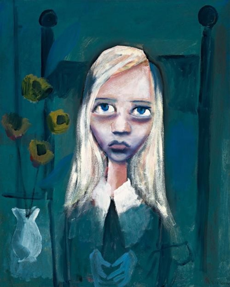 PRELUDE TO ALICE; VERSO: SEATED PORTRAIT by Charles Blackman