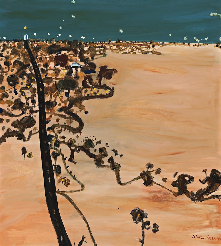 MALLEE ROAD TO NHILL I by John Olsen