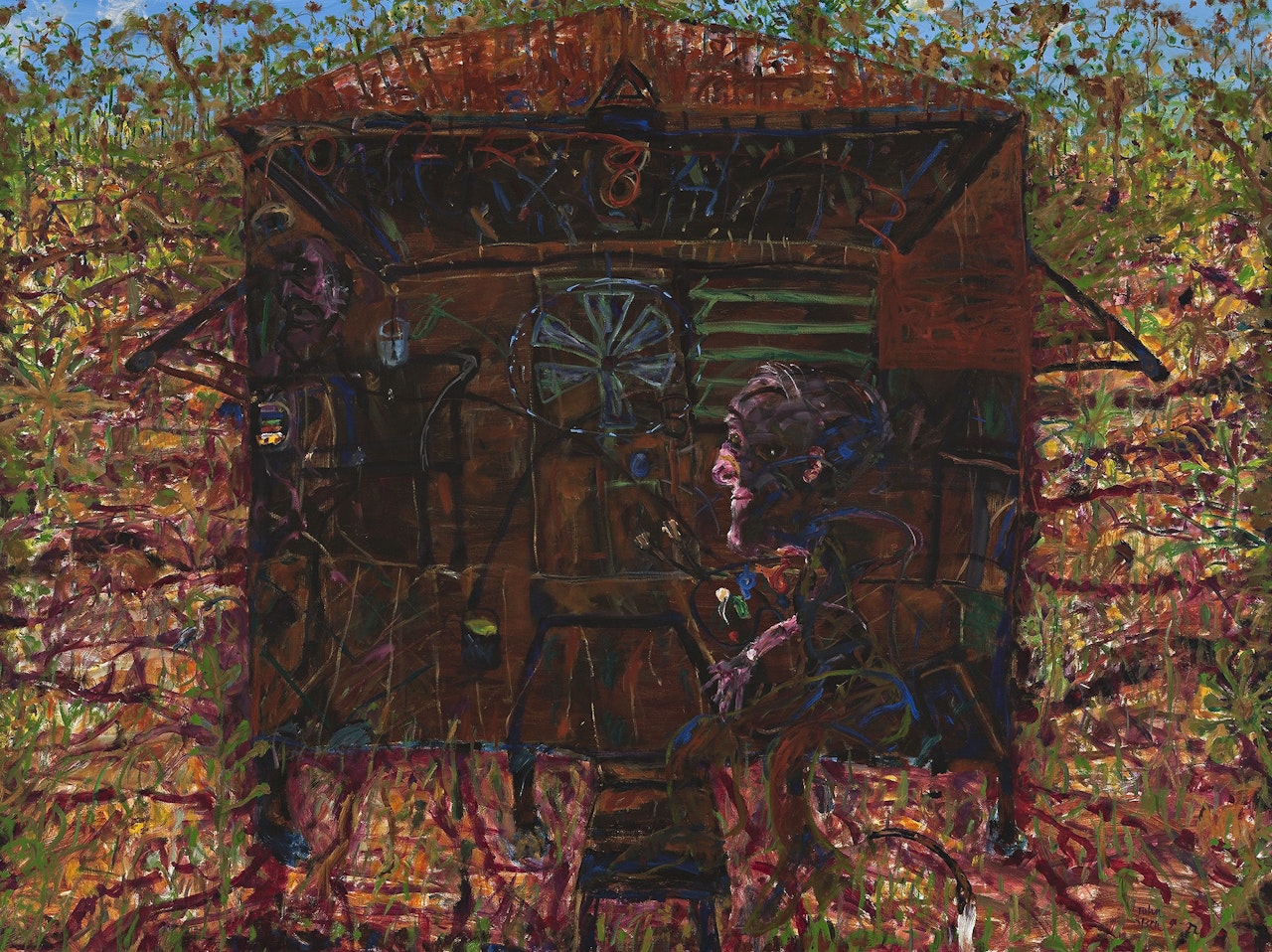 NOLAN AT BROOME by John Olsen
