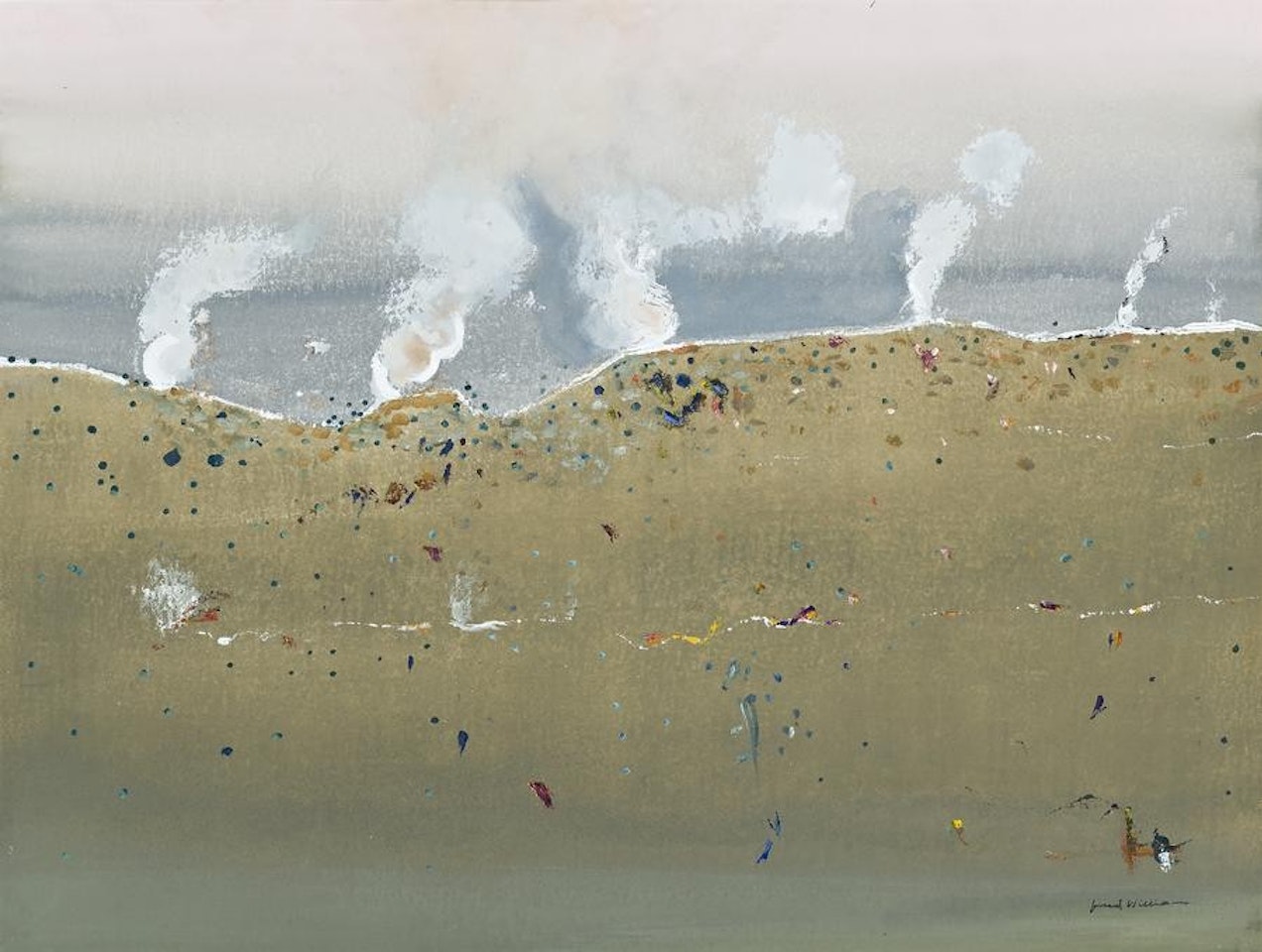 WEIPA FIRES, CAPE YORK by Frederick Ronald Williams