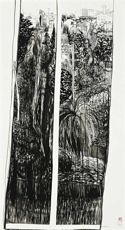 JULY 2 1975 RAINY DAY - ALL DAY by Brett Whiteley