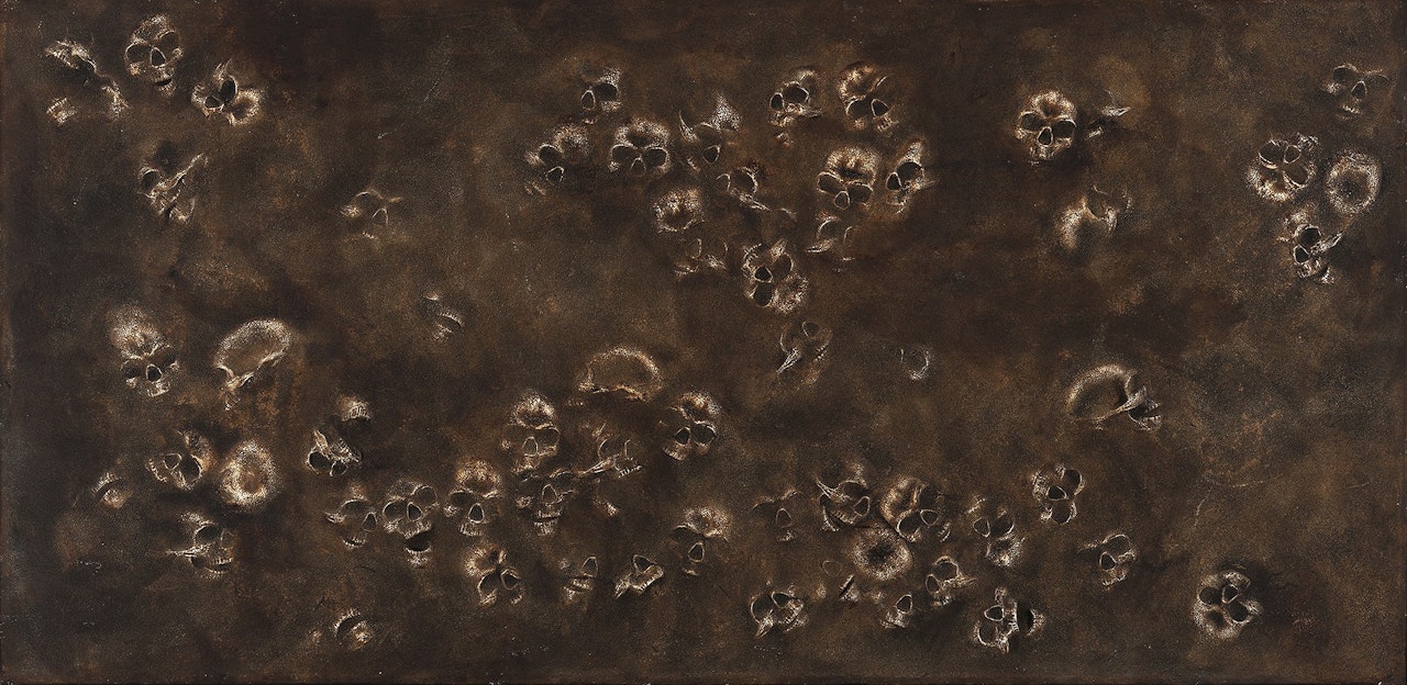 UNTITLED (SKULL PANEL) by Jake & Dinos Chapman
