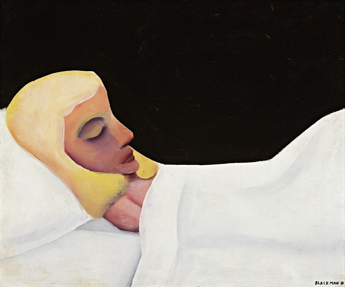 SLEEPING by Charles Blackman