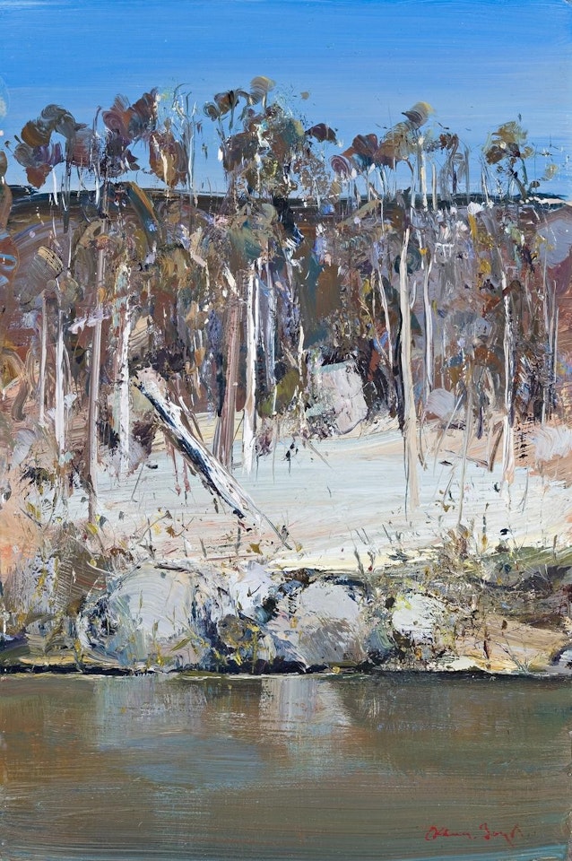 SHOALHAVEN RIVERBANK by Arthur Merric Bloomfield Boyd
