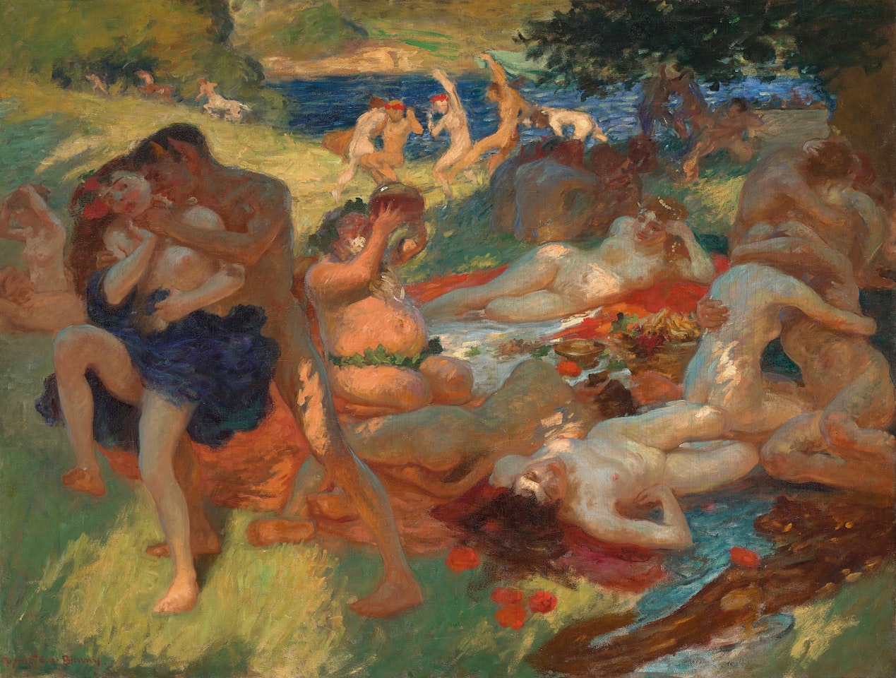BACCHANALE (BACCHANAL) by Rupert Charles Wulsten Bunny