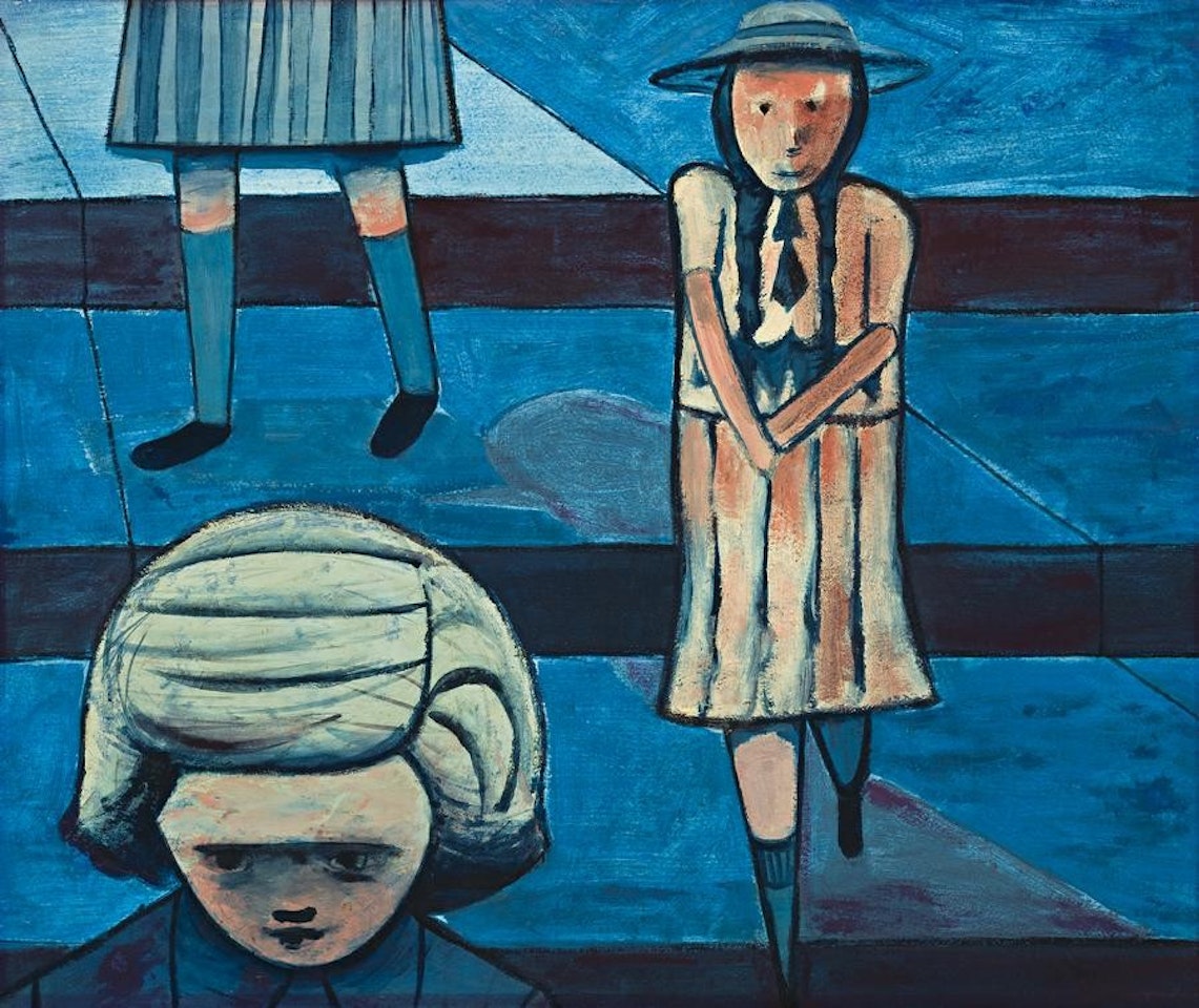 THE STAIRS by Charles Blackman