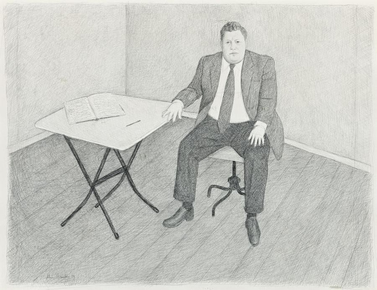 PORTRAIT OF FRED WILLIAMS by John Brack