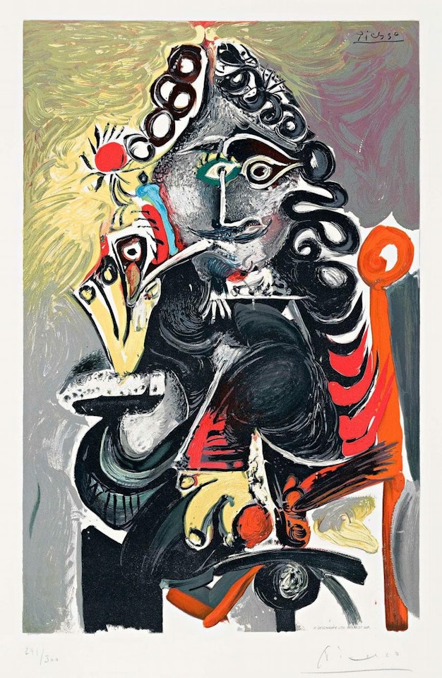 LE CAVALIER by Pablo Picasso