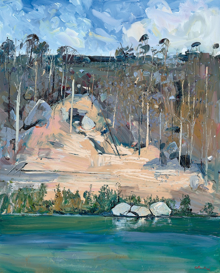 SHOALHAVEN CLIFF AND RIVER by Arthur Merric Bloomfield Boyd