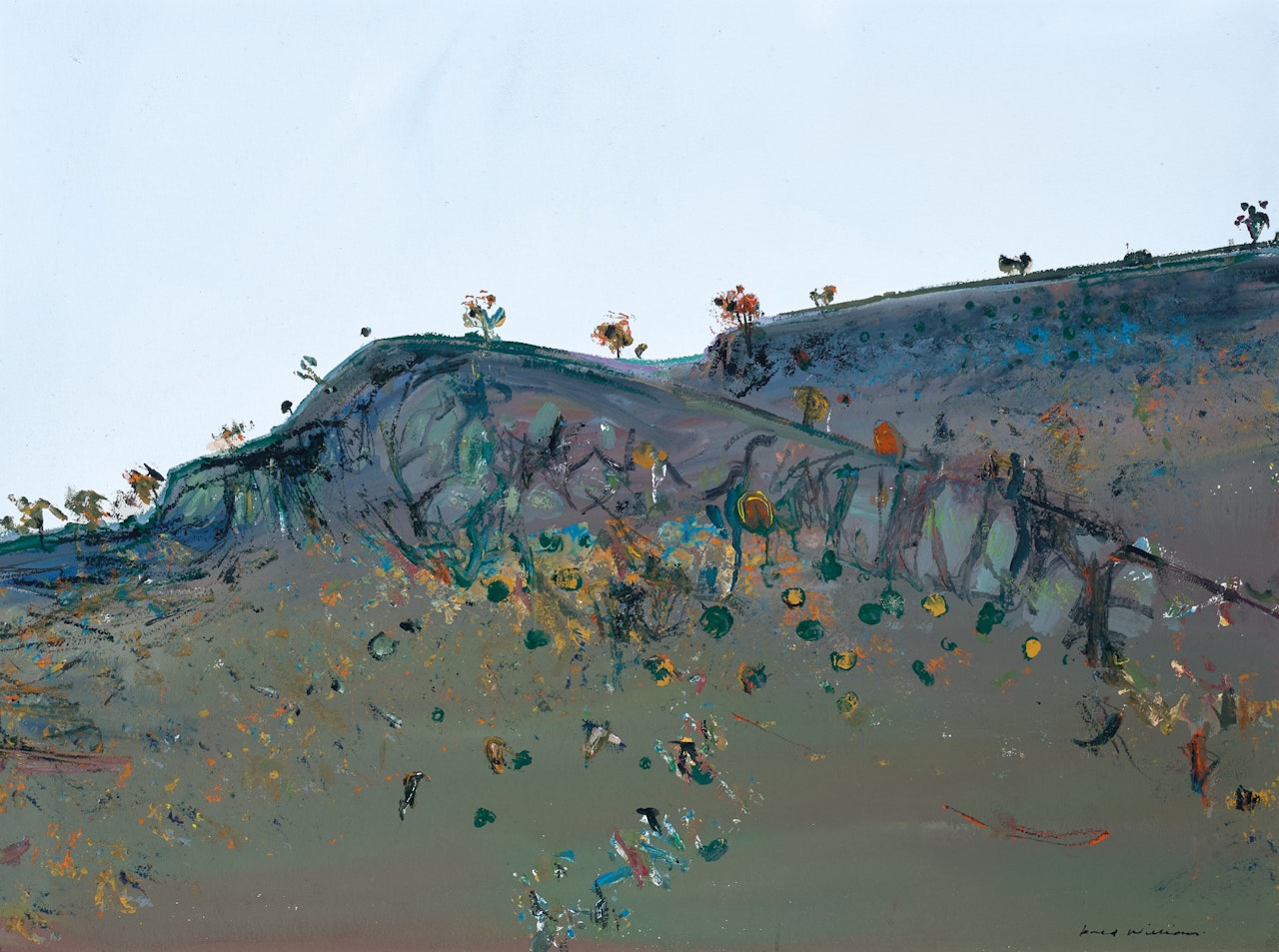 HILLSIDE LANDSCAPE, CAVAN III by Frederick Ronald Williams