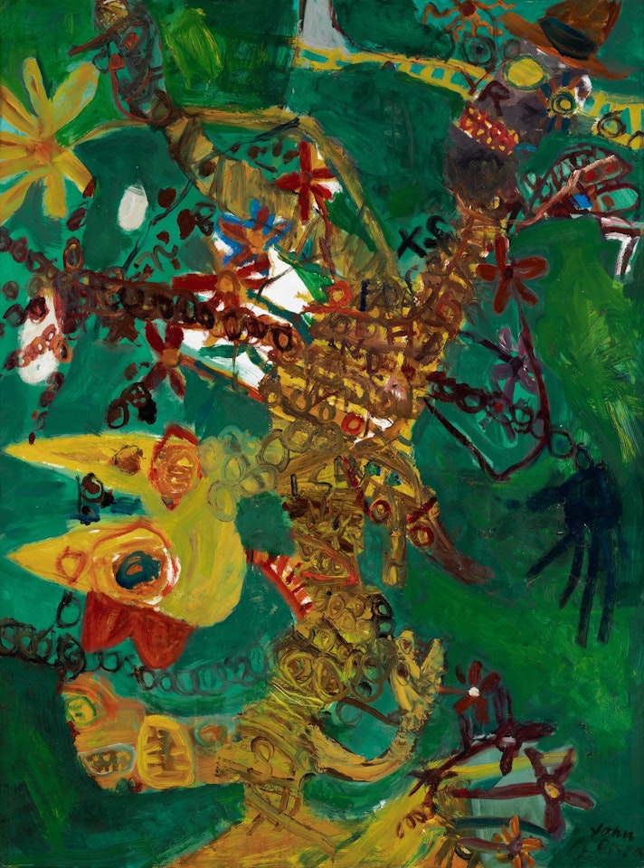 CHILD"S SEVENTH BIRTHDAY by John Olsen