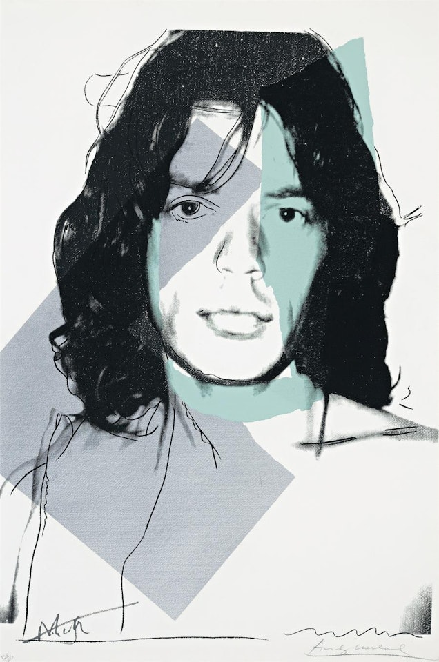 MICK JAGGER by Andy Warhol