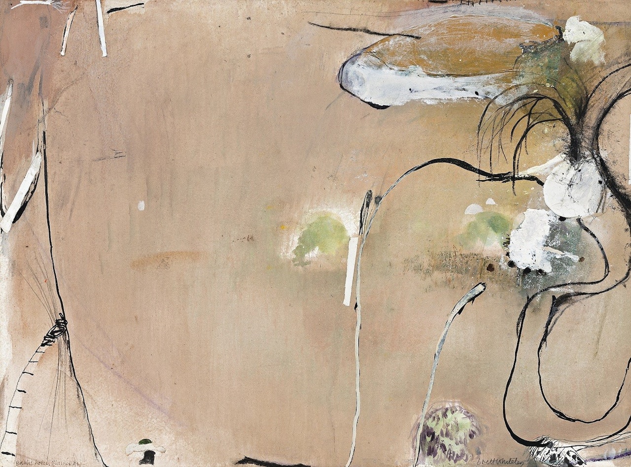 RABBIT HOLES, BLAYNEY by Brett Whiteley