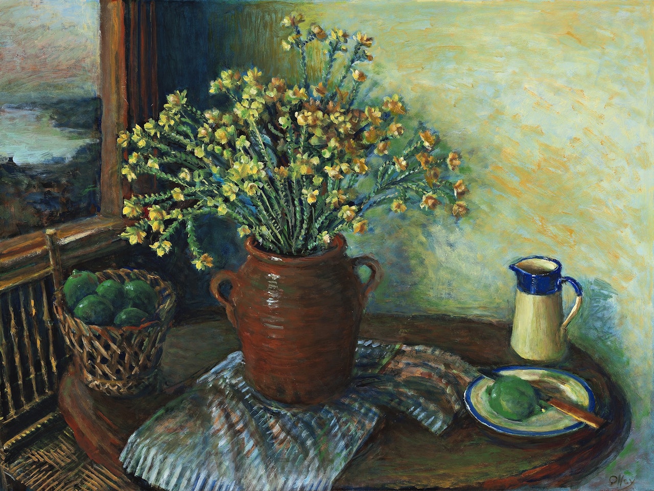 BUSH ROSE by Margaret Hannah Olley