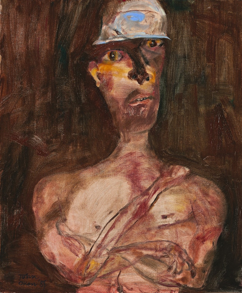 YOUNG MINER by John Olsen