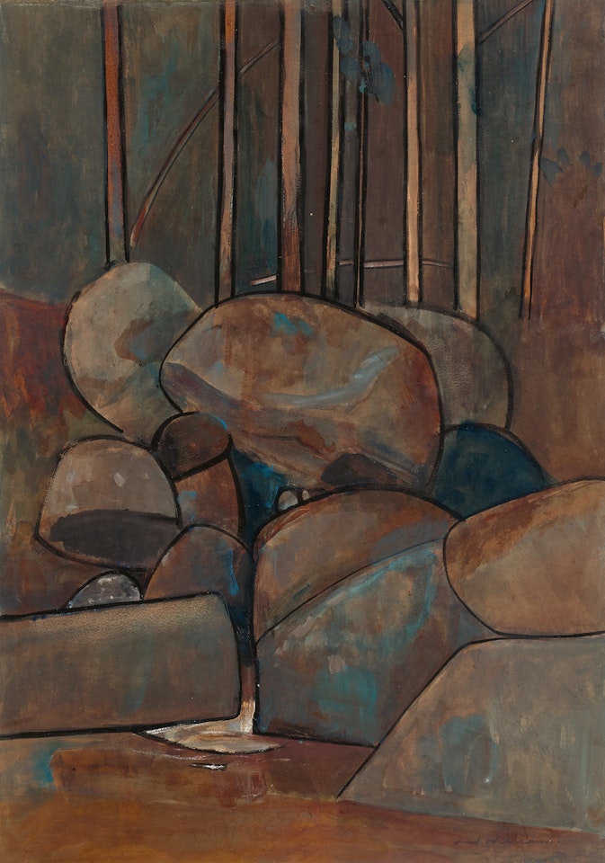 ROCKS AND SAPLINGS by Frederick Ronald Williams