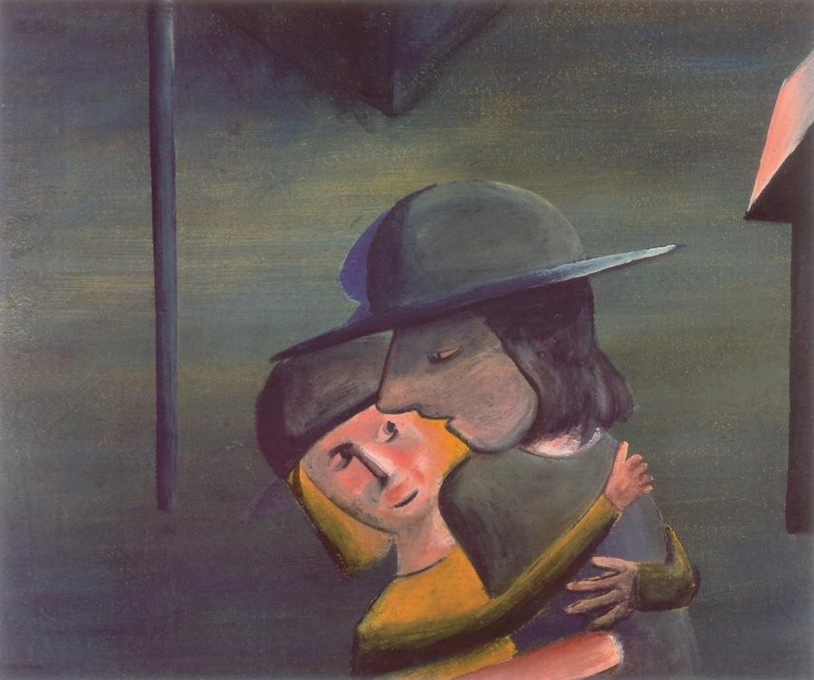 TWO SCHOOLGIRLS by Charles Blackman