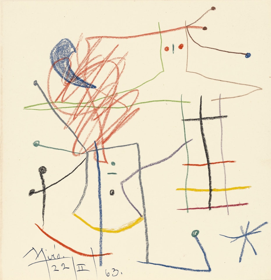 SANS TITRE by Joan Miró