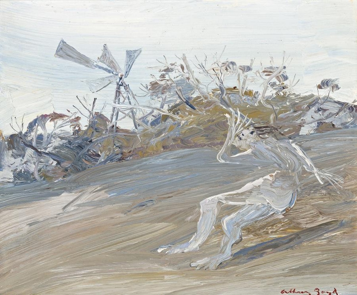 NEBUCHADNEZZAR BY A WINDMILL by Arthur Merric Bloomfield Boyd
