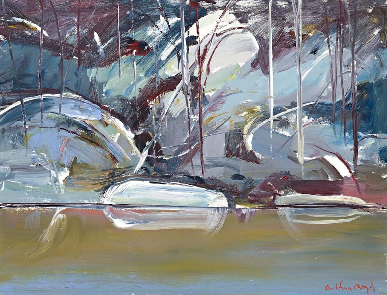 SHOALHAVEN LANDSCAPE by Arthur Merric Bloomfield Boyd