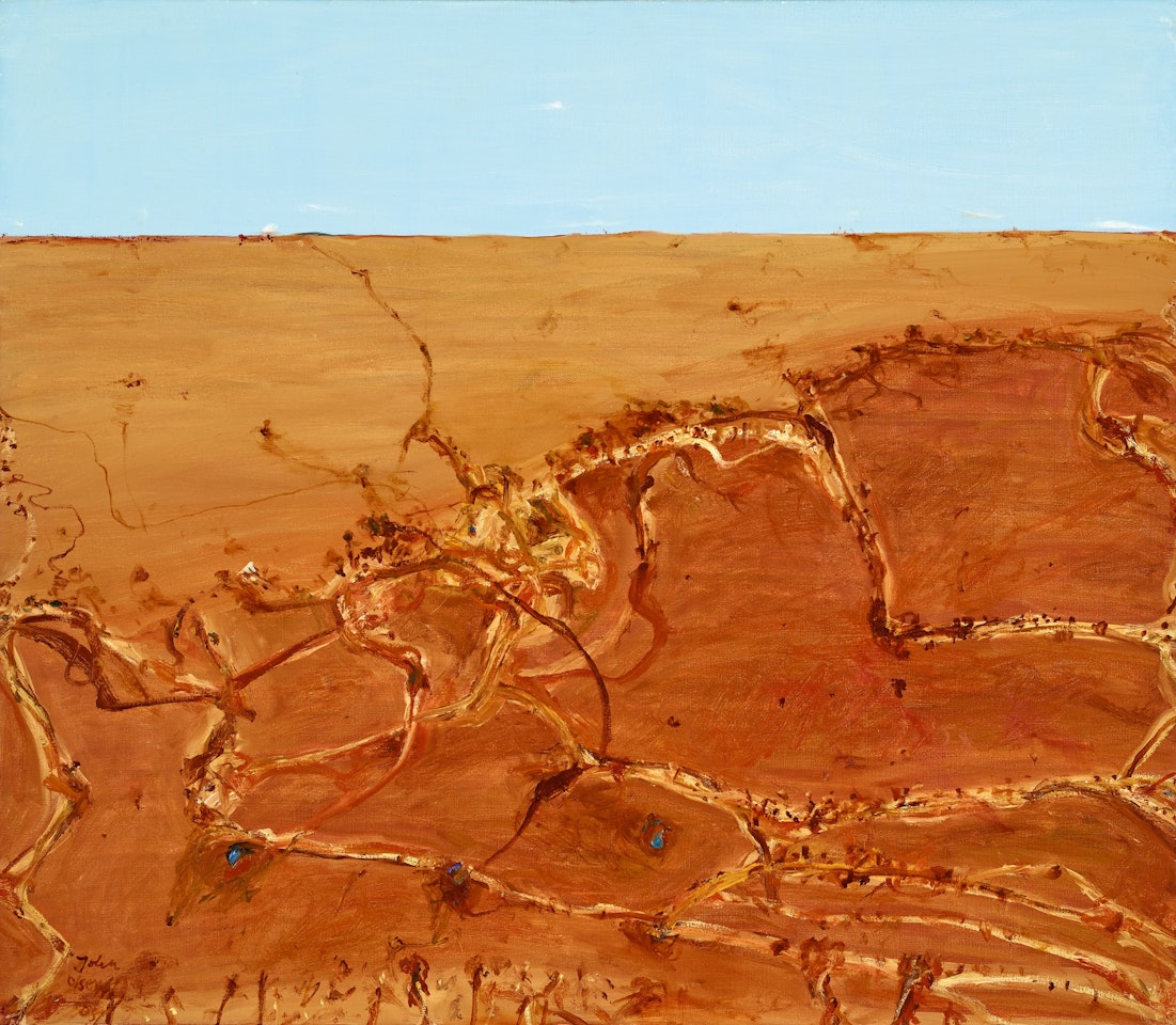 DRY RIVERBEDS by John Olsen