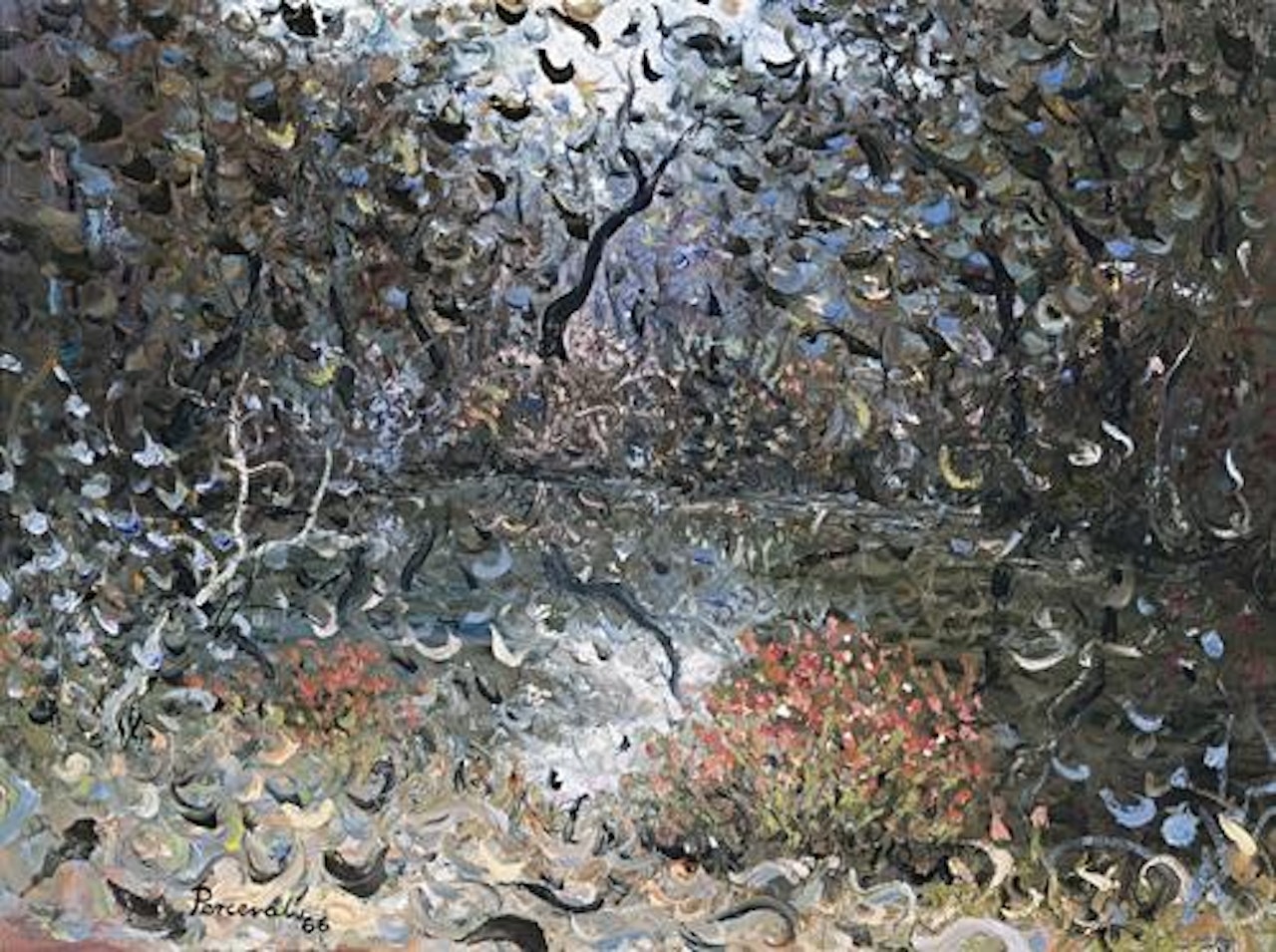 FOREST POND, CANBERRA by John Perceval