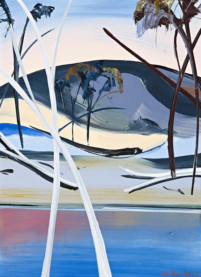 SHOALHAVEN RIVERBANK by Arthur Merric Bloomfield Boyd