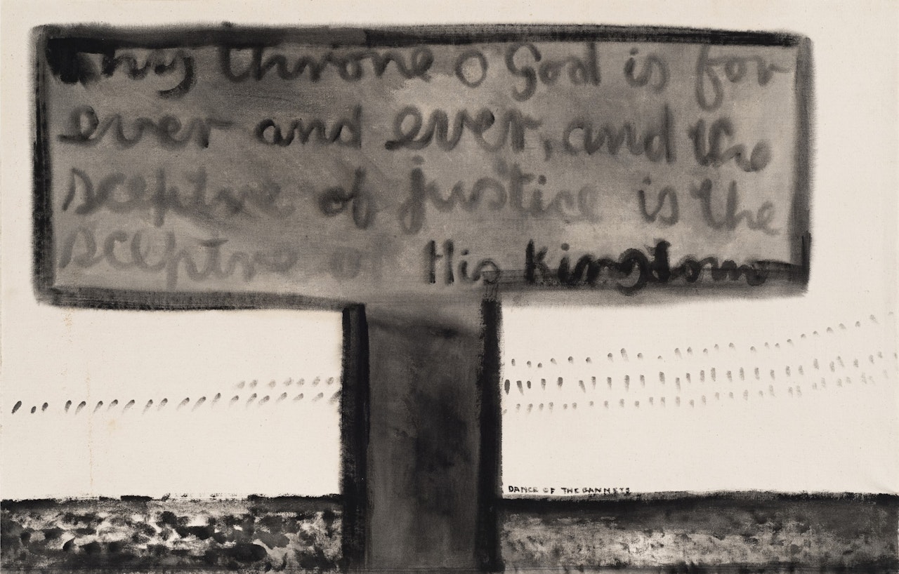 DANCE OF THE GANNETS by Colin Mccahon