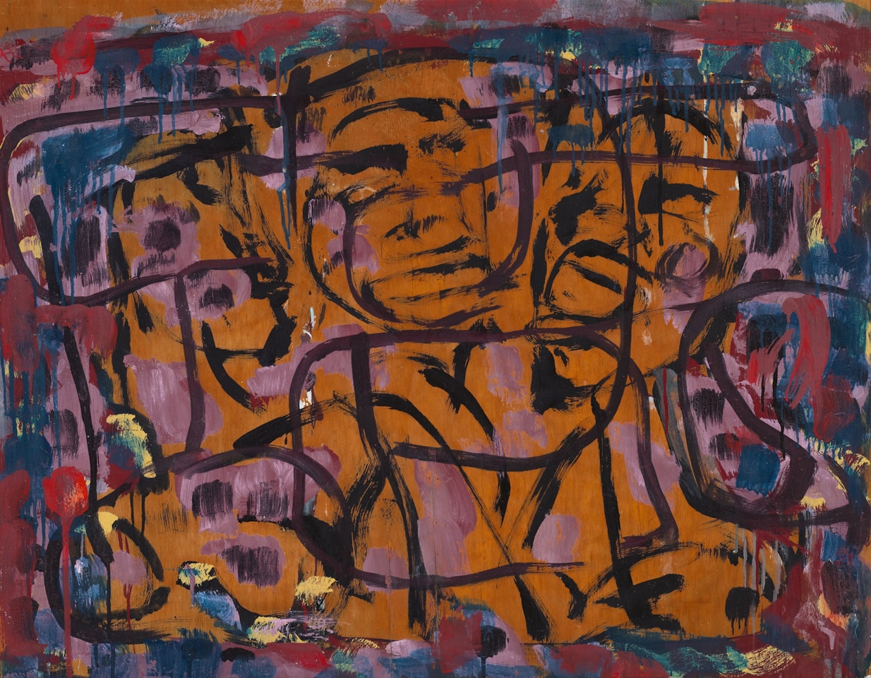 THREE FACES by Ian Fairweather