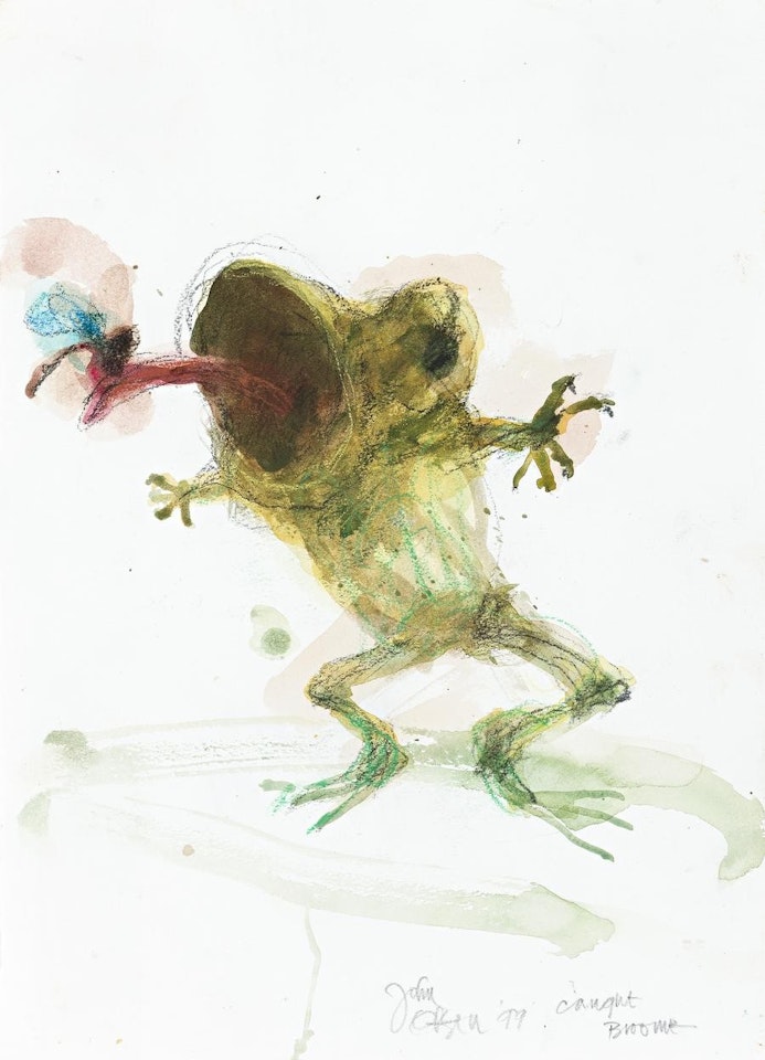 CAUGHT BROOME by John Olsen