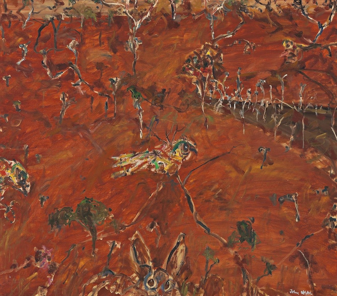 RABBIT WARREN - RYDAL by John Olsen