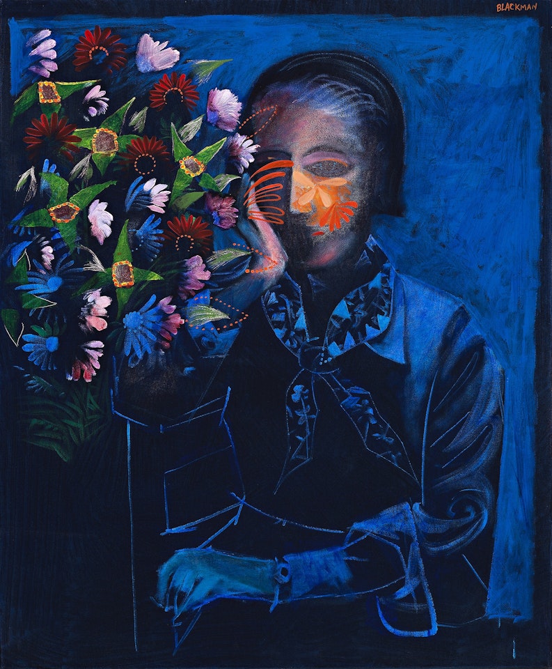VICTORIA AND MOONLIGHT by Charles Blackman