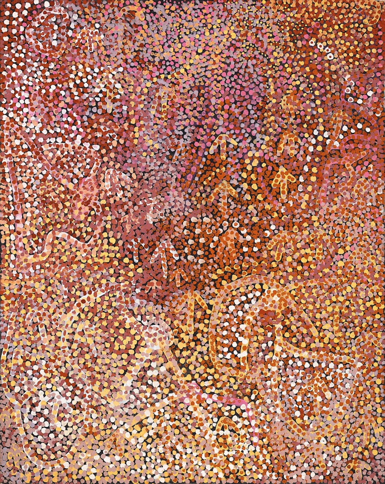 UNTITLED (ALALGURA/EMU COUNTRY) by Emily Kame Kngwarreye