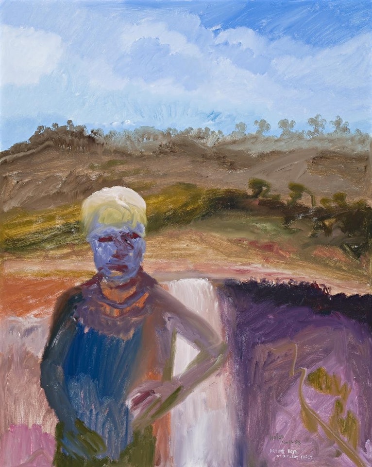 ARTHUR BOYD AT FITZROY FALLS by Sidney Nolan