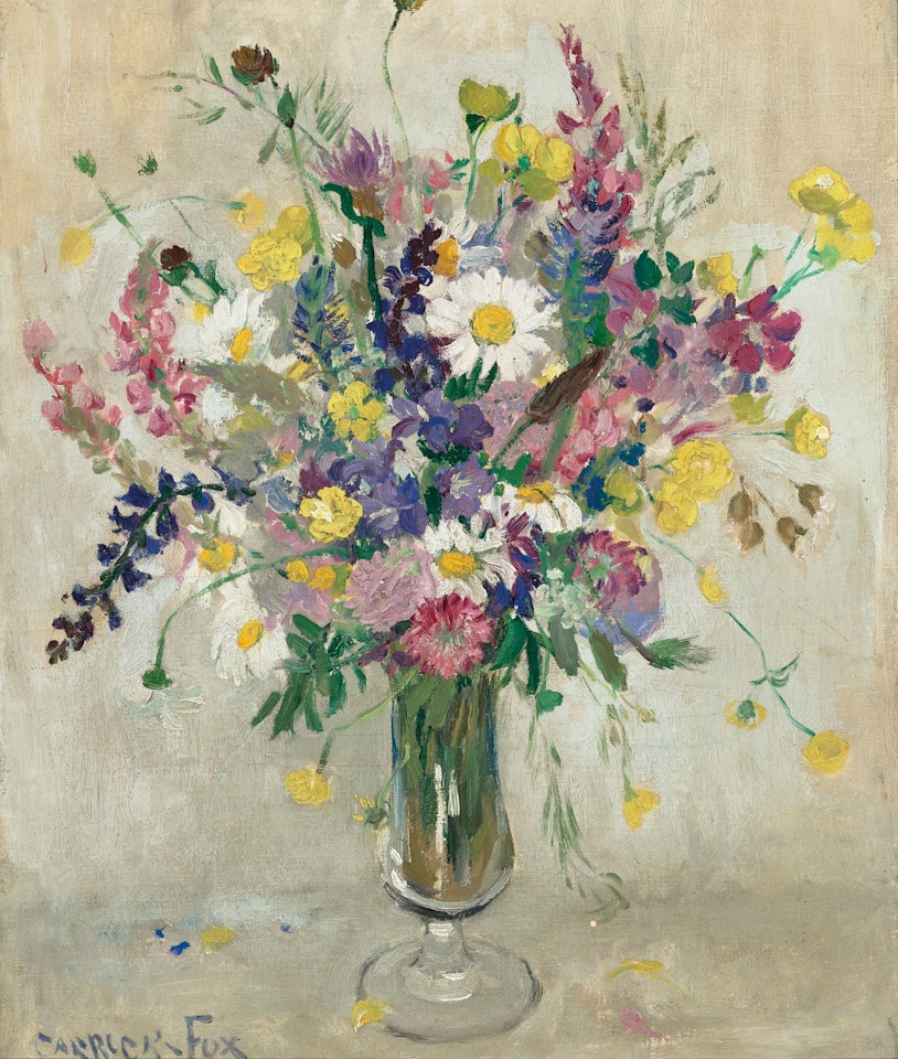 WILD FLOWERS by Ethel Carrick Fox