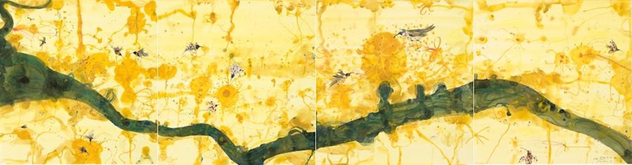 SPRING BY THE LITTLE RIVER by John Olsen
