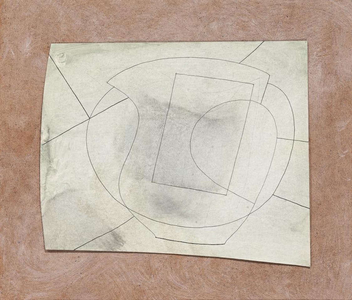 1972 (OFF PALE GREEN) by Ben Nicholson, O.M.