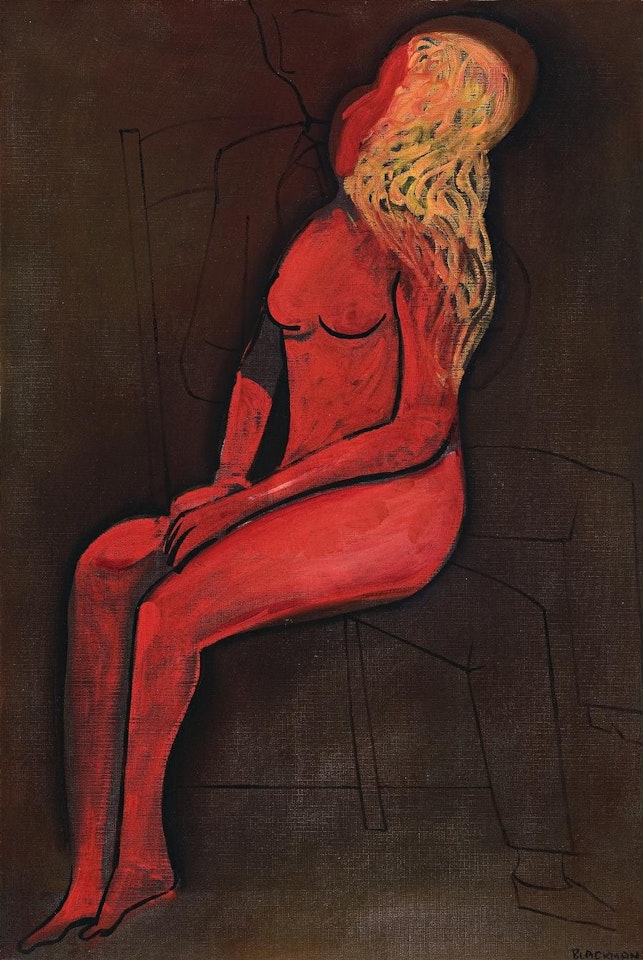 LOVERS by Charles Blackman