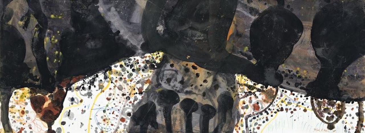 CLARENDON LANDSCAPE by John Olsen