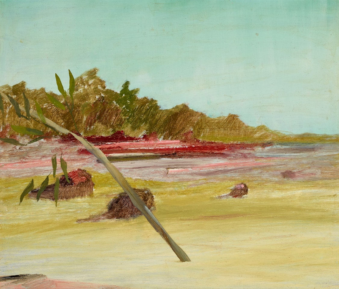 UNTITLED LANDSCAPE by Sidney Nolan