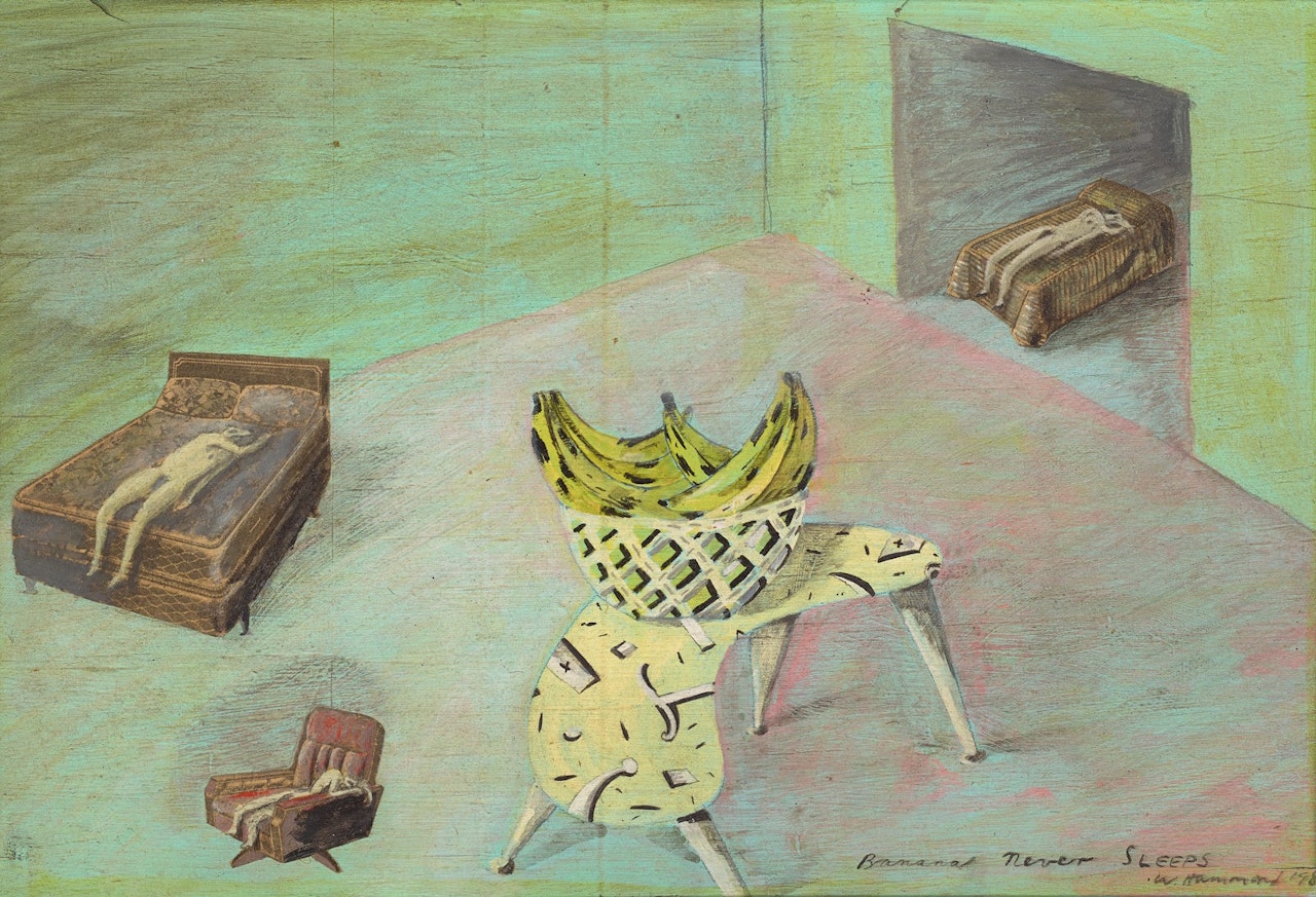BANANA NEVER SLEEPS by Bill Hammond