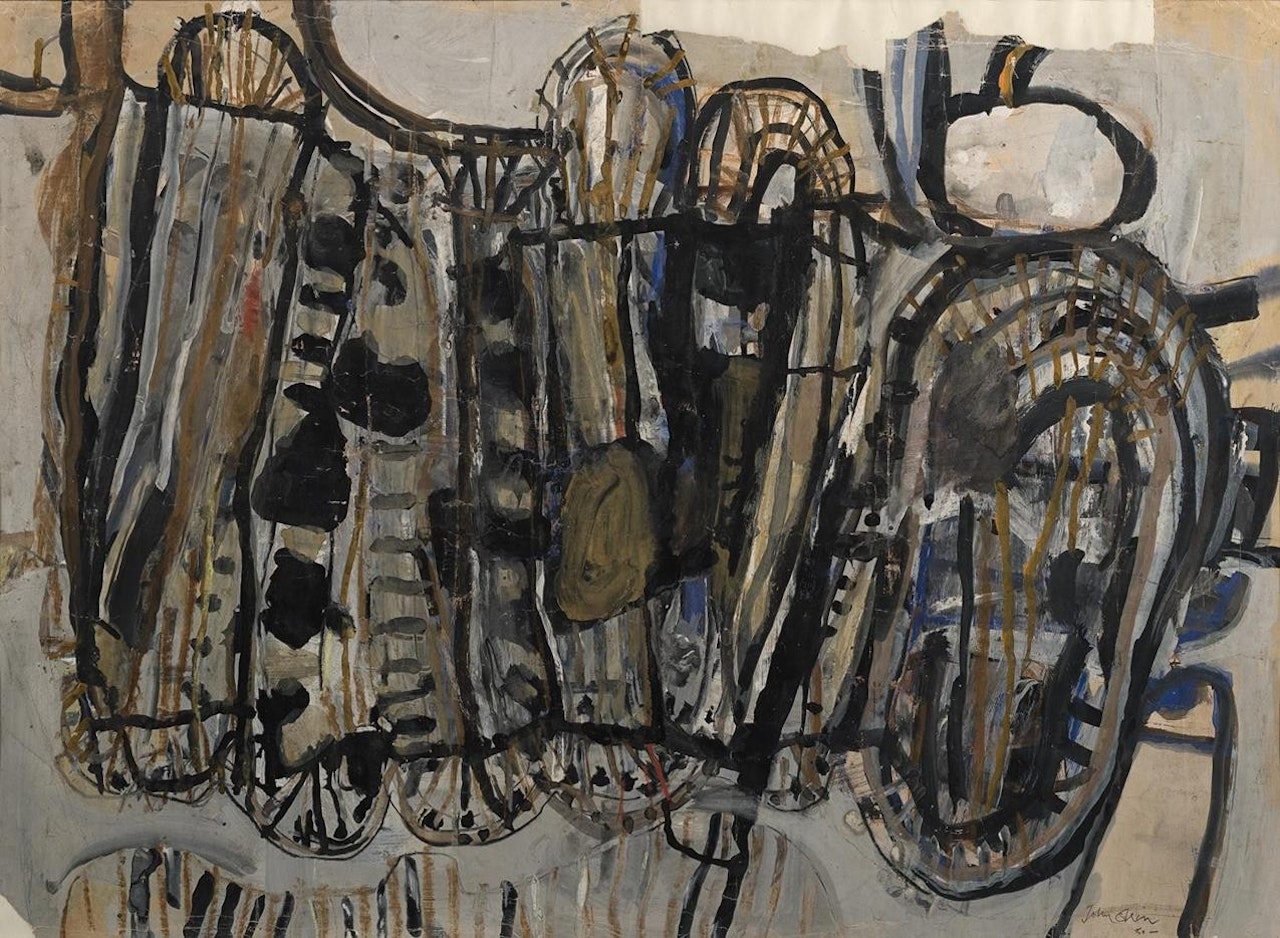 ABSTRACT by John Olsen