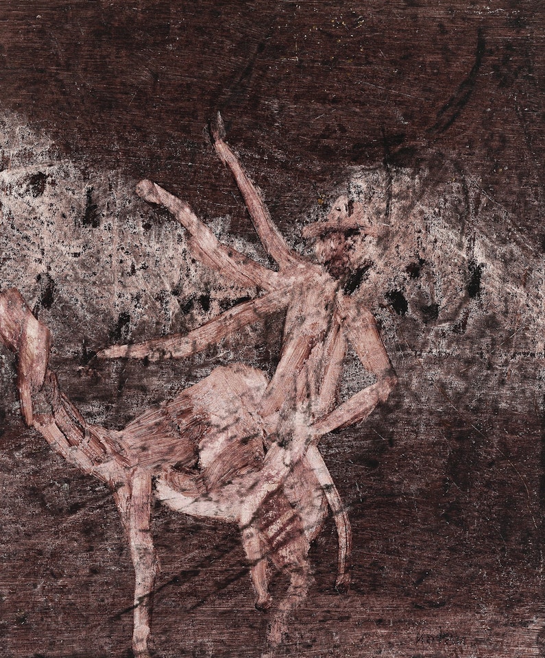 FIGURE AND CAMEL by Sidney Nolan