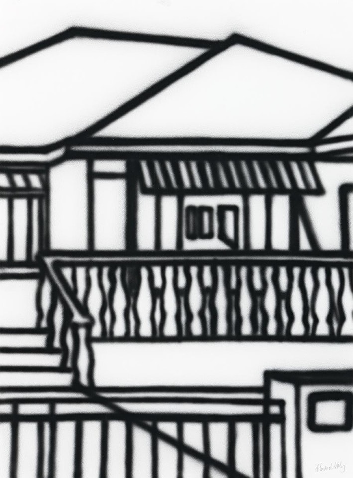 THEATRICAL FACADE by Howard Arkley