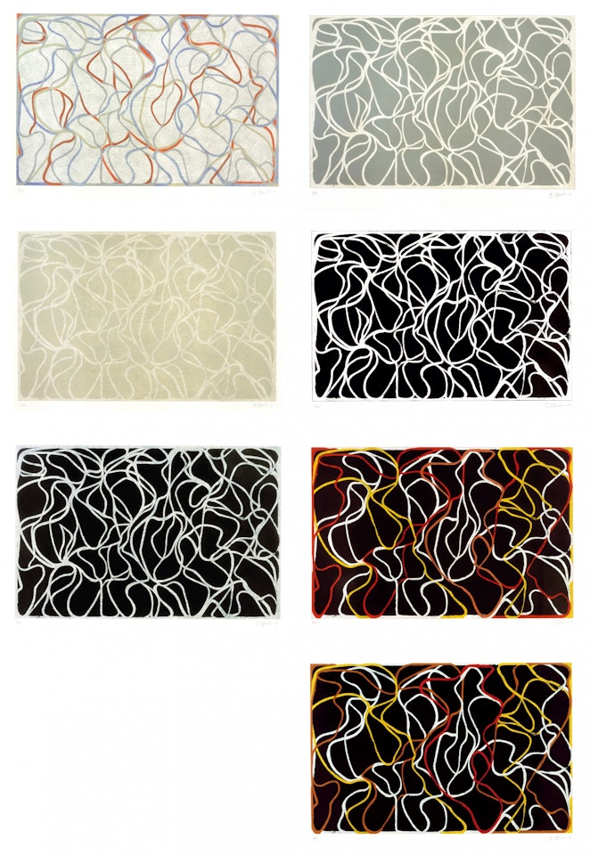 MUSES AND MERES; EAGLES MERE MUSESone by Brice Marden